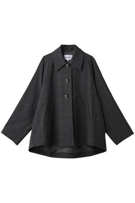 【エンフォルド/ENFOLD】 SOUTIEN COLLAR BOX JACKET ジャケット人気、トレンドファッション・服の通販 founy(ファニー) ファッション Fashion レディースファッション Fashion for Women アウター Coat / Outerwear Collection レディースジャケット・軽アウター Jackets ジャケット Jacket, Outerwear スリーブ Sleeve, Long Sleeve / Short Sleeve チェック Check, Plaid, Tartan バランス Balance, Style Balance ミックス Mix, Mixed Style ワイド Wide, Wide Fit エレガント 上品 Elegant |ID:prp329100004891781