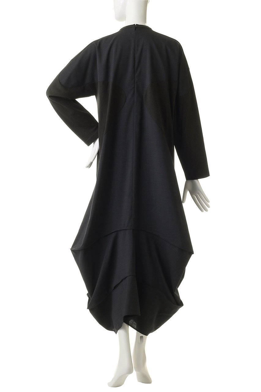 【エンフォルド/ENFOLD】のSILHOUETTE DOCKING DRESS ドレス 人気、トレンドファッション・服の通販 founy(ファニー) 　ファッション　Fashion　レディースファッション　Fashion for Women　ワンピース　Dresses　フォーマル・パーティードレス・結婚式用ドレス　Elegant & Casual Dresses　チュニック　Tunic Tops & Dresses　カットソー　Cut and Sewn Top　シェイプ　Shape, Slim Fit　ストレッチ　Stretch, Stretchy Fabric　チュニック　Tunic, Long Top　ドッキング　Docking, Mixed Material　ドレス　Dress, One-Piece　リメイク　Remake, Reconstructed　ロング　Long, Long-Length　other-4|ID: prp329100004891783 ipo3291000000036565173