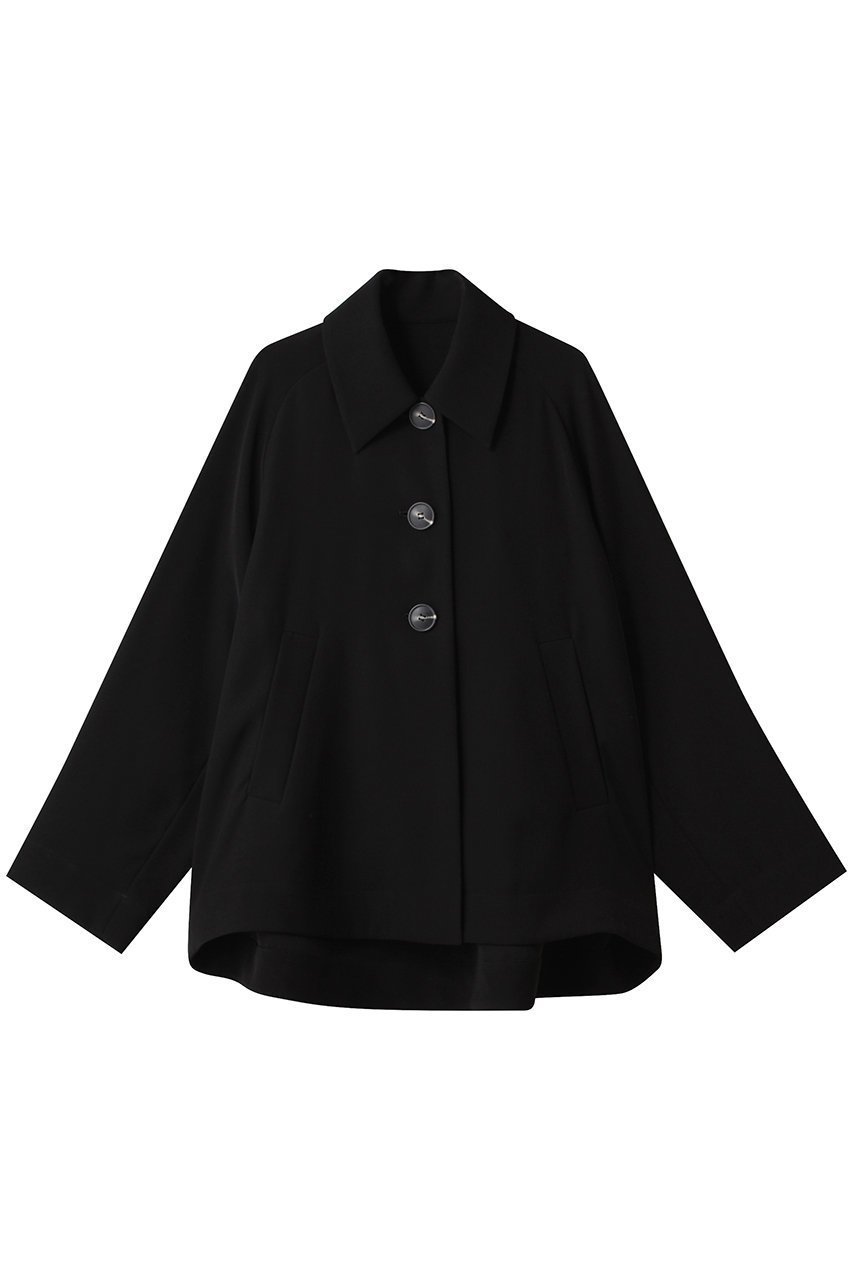 【エンフォルド/ENFOLD】のSOUTIEN COLLAR BOX JACKET ジャケット インテリア・キッズ・メンズ・レディースファッション・服の通販 founy(ファニー) 　ファッション　Fashion　レディースファッション　Fashion for Women　アウター　Coat / Outerwear Collection　レディースジャケット・軽アウター　Jackets　なめらか　Smooth, Silky Texture　ジャケット　Jacket, Outerwear　スリーブ　Sleeve, Long Sleeve / Short Sleeve　バランス　Balance, Style Balance　モダン　Modern, Contemporary　ワイド　Wide, Wide Fit　定番　Standard, Basic Item　ブラック|ID: prp329100004891785 ipo3291000000036565179
