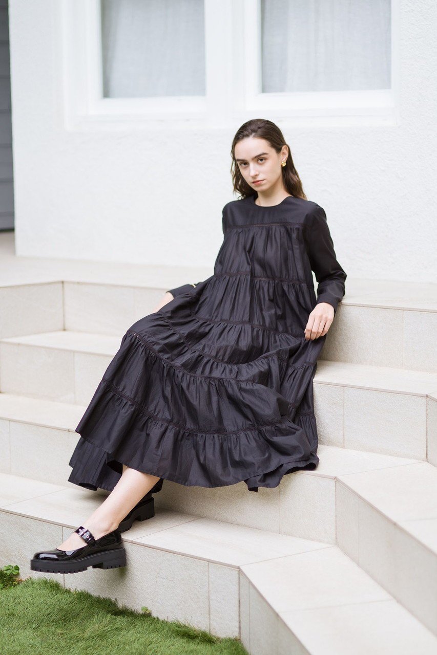 【マーレット/MERLETTE】のMAIDA COTTON LAWN ティアードマキシドレス 人気、トレンドファッション・服の通販 founy(ファニー) 　ファッション　Fashion　レディースファッション　Fashion for Women　ワンピース　Dresses　フォーマル・パーティードレス・結婚式用ドレス　Elegant & Casual Dresses　チュニック　Tunic Tops & Dresses　チュニック　Tunic, Long Top　ドレス　Dress, One-Piece　マキシ　Maxi, Full Length　リゾート　Resort, Vacation Style　エレガント 上品　Elegant　定番　Standard, Basic Item　other-6|ID: prp329100004891787 ipo3291000000036565203