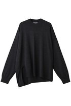【エンフォルド/ENFOLD】のU SLIT BOX PULLOVER プルオーバー 人気、トレンドファッション・服の通販 founy(ファニー) ファッション Fashion レディースファッション Fashion for Women トップス・カットソー Cut & Sew Tops シャツ・ブラウス・オフィスカジュアル Elegant Blouses & Button-Ups ロングTシャツ・Tシャツ Longline T-Shirts & Tees カジュアルプルオーバー・ニットトップス Pullovers & Knit Tops / Casual Pullovers カットソー・ベーシックTシャツ Cut-and-Sewn Tops / Stretch Tees & Basics なめらか Smooth, Silky Texture スリット Slit, Slit Detail スリーブ Sleeve, Long Sleeve / Short Sleeve ハイネック High Neck, Mock Neck ボックス Boxy, Box Shape ロング Long, Long-Length thumbnail チャコールグレー|ID: prp329100004891791 ipo3291000000036565245