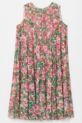 【アルアバイル/allureville】 【LOULOU WILLOUGHBY】SPRINTEXフラワープリントノースリワンピース人気、トレンドファッション・服の通販 founy(ファニー) ファッション Fashion レディースファッション Fashion for Women ワンピース Dresses チュニック Tunic Tops & Dresses イタリア Italy シフォン Chiffon, Lightweight Fabric ジョーゼット Georgette, Semi-Sheer Fabric チュニック Tunic, Long Top トレンド Trend, Trending Now フラワー Flower, Floral モチーフ Motif, Design Theme |ID:prp329100004891811