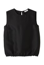 【ジェイドット/j.】のオクタダブルクロスバックリボンブラウス 人気、トレンドファッション・服の通販 founy(ファニー) ファッション Fashion レディースファッション Fashion for Women トップス・カットソー Cut & Sew Tops キャミソール&ノースリーブ Camisoles & Sleeveless Tops シャツ・ブラウス・オフィスカジュアル Elegant Blouses & Button-Ups シルク Silk, 100% Silk ノースリーブ Sleeveless, No-Sleeve バルーン Balloon, Balloon Silhouette リボン Ribbon, Bow 夏 Summer 春 Spring S/S・春夏 SS, Spring/Summer, Warm Season thumbnail ブラック|ID: prp329100004891812 ipo3291000000036565475