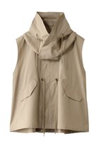 【プルミエ アロンディスモン/1er Arrondissement】の【VACHEMENT×1er Arrondissement】シェルタフタモッズベスト ベージュ|ID: prp329100004891813 ipo3291000000036565483