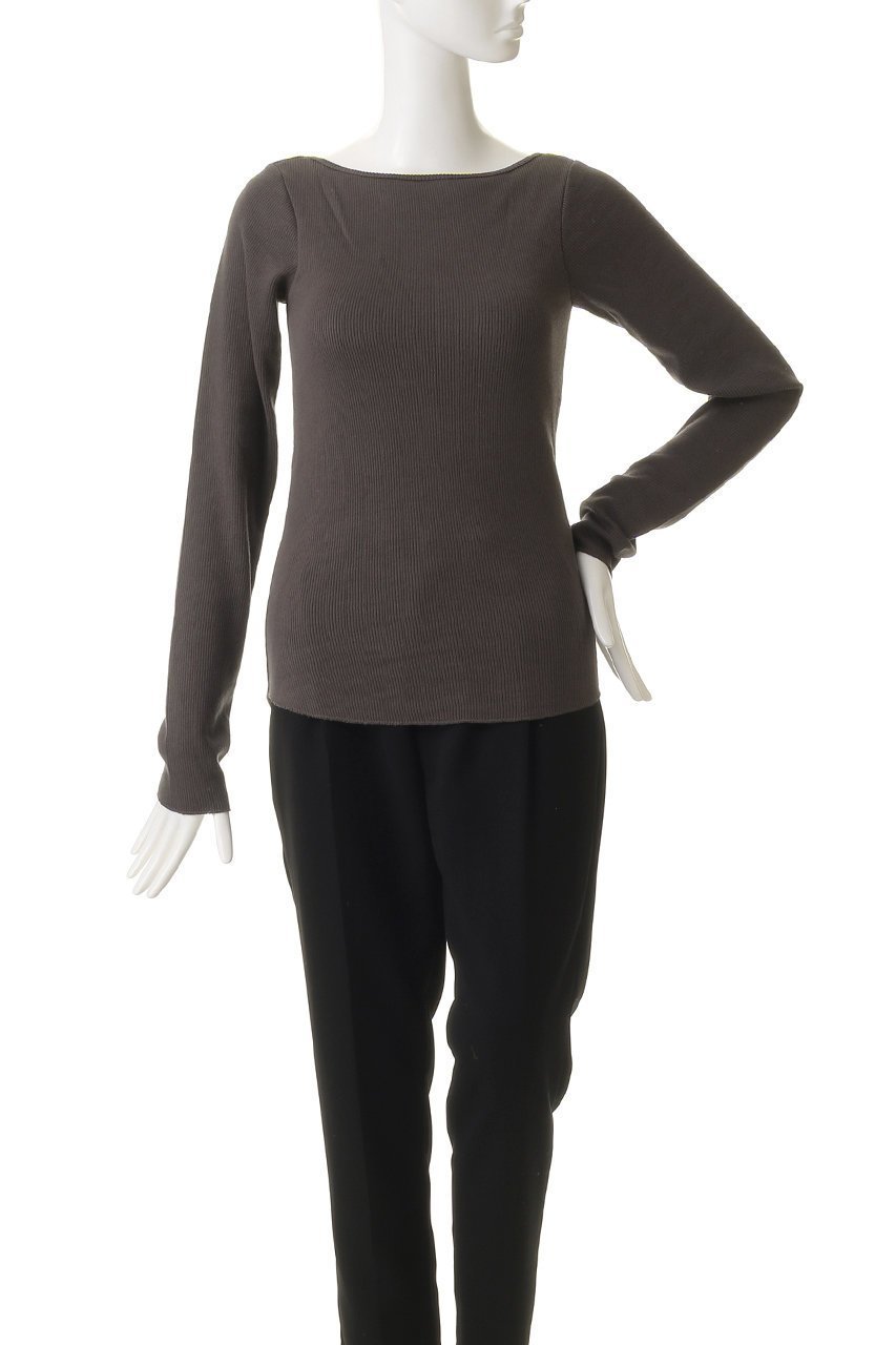 【マイ ウィークネス/MY WEAKNESS】のSoft Rib T 人気、トレンドファッション・服の通販 founy(ファニー) ファッション Fashion レディースファッション Fashion for Women トップス・カットソー Cut & Sew Tops シャツ・ブラウス・オフィスカジュアル Elegant Blouses & Button-Ups ロングTシャツ・Tシャツ Longline T-Shirts & Tees カットソー・ベーシックTシャツ Cut-and-Sewn Tops / Stretch Tees & Basics インナー Innerwear シンプル Simple, Minimal ストレッチ Stretch, Stretchy Fabric スリーブ Sleeve, Long Sleeve / Short Sleeve フィット Fit, Slim Fit ロング Long, Long-Length other-2|ID: prp329100004891885 ipo3291000000036566155