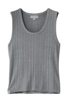 【ベアフット ドリームズ/BAREFOOT DREAMS】のコージーシックウルトラライト ケーブル ニット タンクトップ 人気、トレンドファッション・服の通販 founy(ファニー) ファッション Fashion レディースファッション Fashion for Women トップス・カットソー Cut & Sew Tops ニット Knit Tops & Sweaters カジュアルプルオーバー・ニットトップス Pullovers & Knit Tops / Casual Pullovers タンク Tank Top, Sleeveless Top バランス Balance, Style Balance フェミニン Feminine, Girly thumbnail ダークブルー|ID: prp329100004891891 ipo3291000000036566194