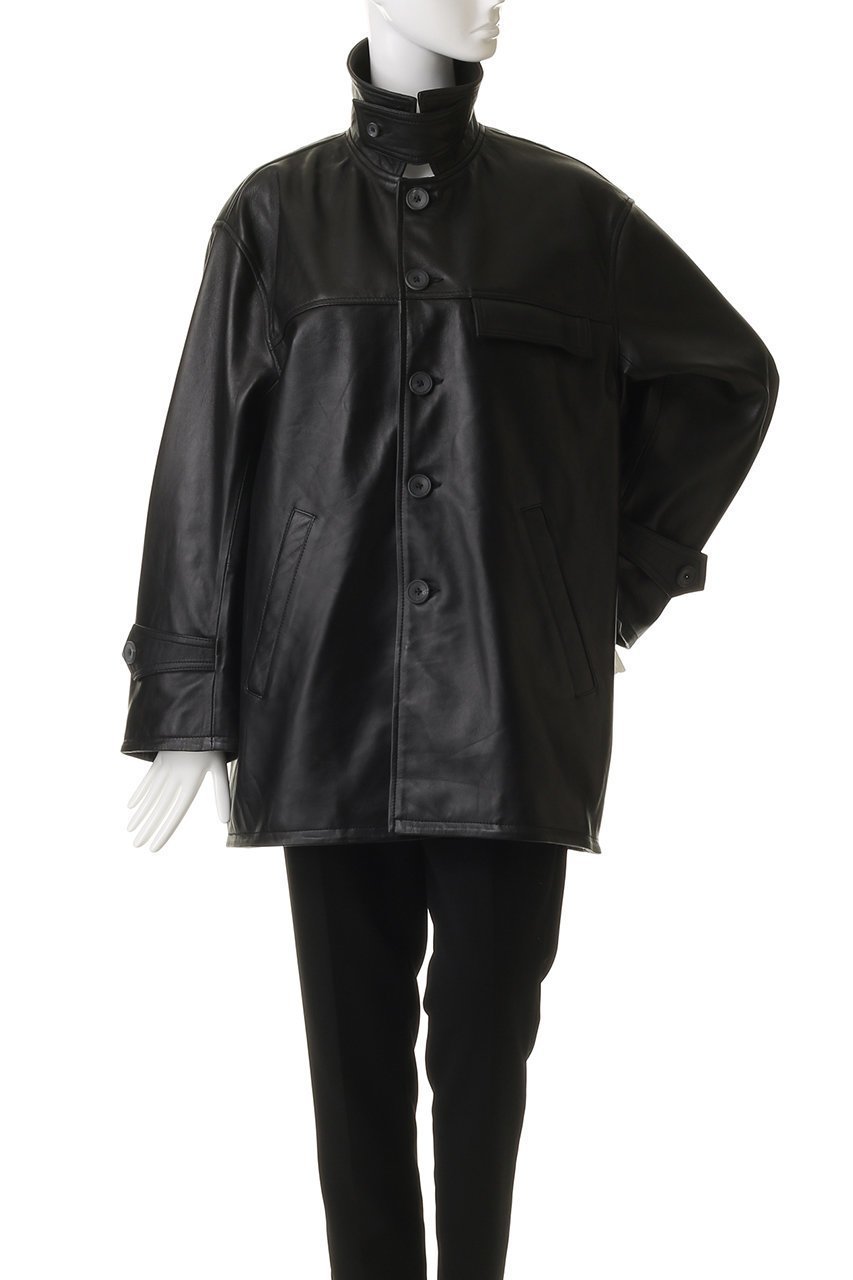 【メゾンスペシャル/MAISON SPECIAL】の【UNISEX】SHEEPレザーカーコート 大人の最旬トレンドファッション＆コーディネート founy(ファウニー) 　ファッション　Fashion　レディースファッション　Fashion for Women　アウター　Coat / Outerwear Collection　コート・ロングコート・ピーコート　Long Coats, Peacoats & More　レディースジャケット・軽アウター　Jackets　ユニセックス　Unisex, Genderless　シンプル　Simple, Minimal　ジャケット　Jacket, Outerwear　スタイリッシュ　Stylish, Fashionable　スリーブ　Sleeve, Long Sleeve / Short Sleeve　ロング　Long, Long-Length　other-7|ID: prp329100004891903 ipo3291000000036865359