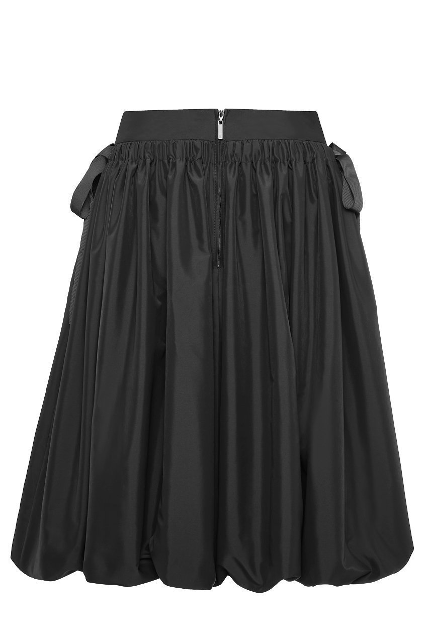 【デイジーリン/DAISY LIN】のSkirt “Tulip Ribbon” 大人の最旬トレンドファッション＆コーディネート founy(ファウニー) 　ファッション　Fashion　レディースファッション　Fashion for Women　スカート　Skirts　ギャザー　Gathered, Ruffled　ストレッチ　Stretch, Stretchy Fabric　タフタ　Taffeta, Structured Fabric　バイアス　Bias, Diagonal Cut　バルーン　Balloon, Balloon Silhouette　リボン　Ribbon, Bow　夏　Summer　秋　Autumn　軽量　Lightweight, Ultra Light　other-3|ID: prp329100004891907 ipo3291000000036566329