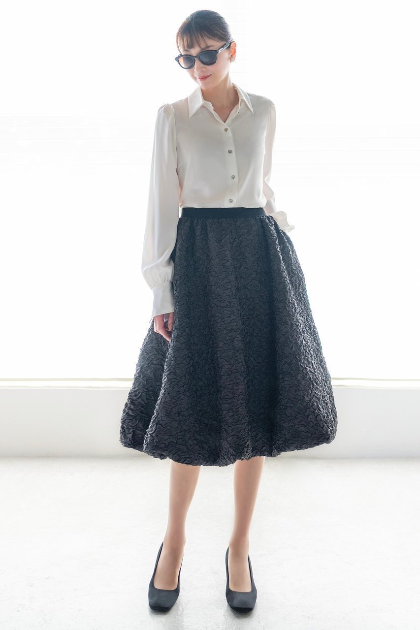 【デイジーリン/DAISY LIN】のDaisy Balloon Skirt 人気、トレンドファッション・服の通販 founy(ファニー) ファッション Fashion レディースファッション Fashion for Women スカート Skirts おすすめ Recommended / Our Picks エレガント 上品 Elegant ギャザー Gathered, Ruffled シンプル Simple, Minimal ストレッチ Stretch, Stretchy Fabric バルーン Balloon, Balloon Silhouette 旅行 Travel other-6|ID: prp329100004891909 ipo3291000000036566350