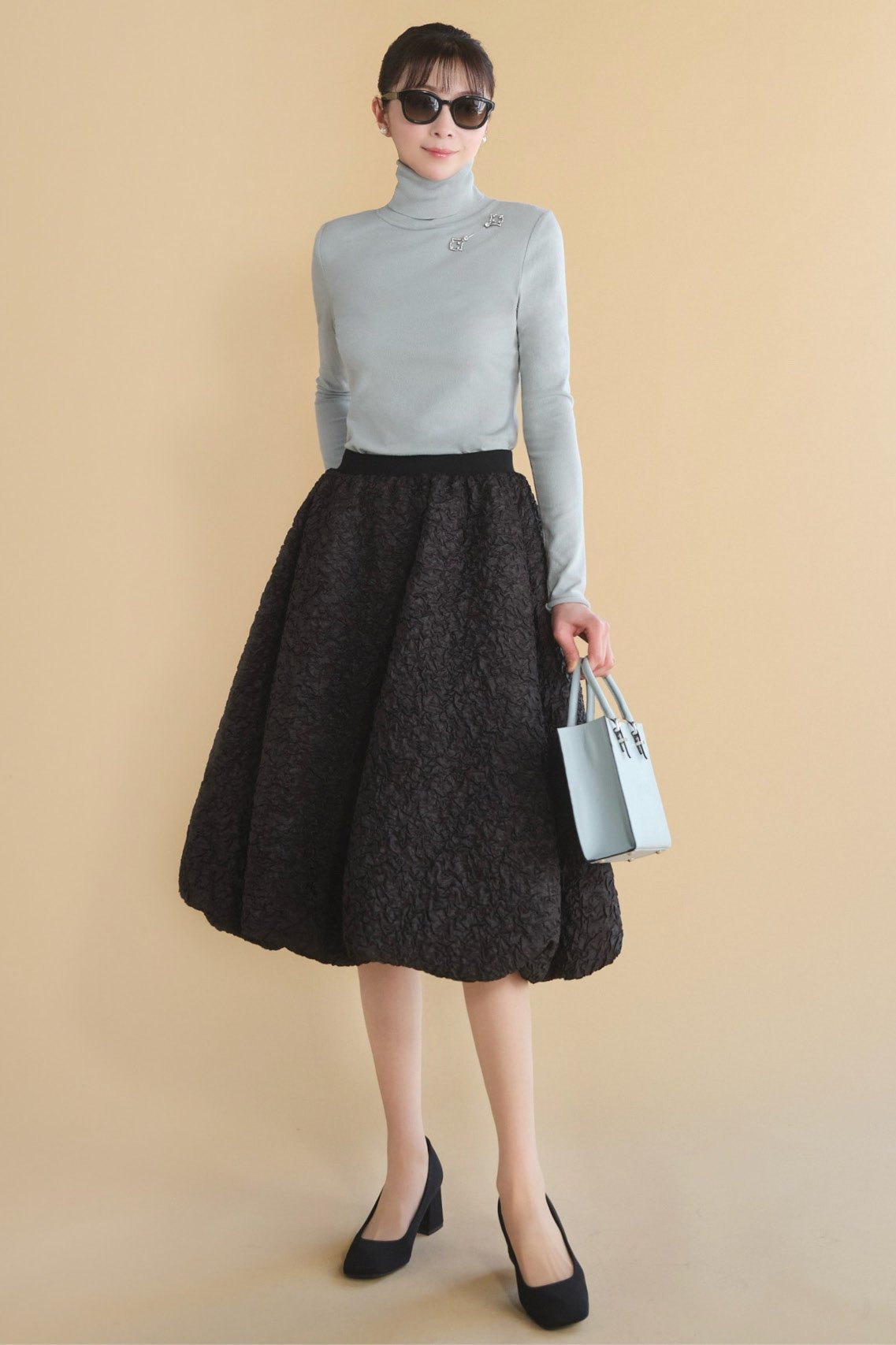 【デイジーリン/DAISY LIN】のDaisy Balloon Skirt 人気、トレンドファッション・服の通販 founy(ファニー) ファッション Fashion レディースファッション Fashion for Women スカート Skirts おすすめ Recommended / Our Picks エレガント 上品 Elegant ギャザー Gathered, Ruffled シンプル Simple, Minimal ストレッチ Stretch, Stretchy Fabric バルーン Balloon, Balloon Silhouette 旅行 Travel other-8|ID: prp329100004891909 ipo3291000000036566352