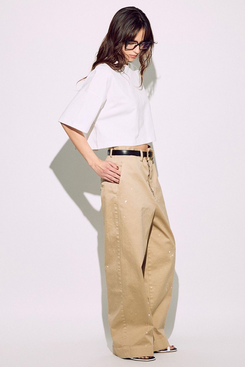 【ブリル/BRILL】のペイントチノパンツ 人気、トレンドファッション・服の通販 founy(ファニー) ファッション Fashion レディースファッション Fashion for Women パンツ Pants & Trousers コンパクト Compact, Small Size ストレッチ Stretch, Stretchy Fabric ボトム Bottoms, Lower Wear ポケット Pocket, Pocket Detail リラックス Relax, Relaxed Fit エレガント 上品 Elegant other-5|ID: prp329100004891930 ipo3291000000036566530