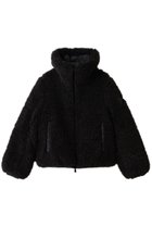 【セーブ ザ ダック/SAVE THE DUCK】のKENNIE D31990W CURL/フェイクファースタンドカラーショートコート ブラック|ID: prp329100004891934 ipo3291000000036566550