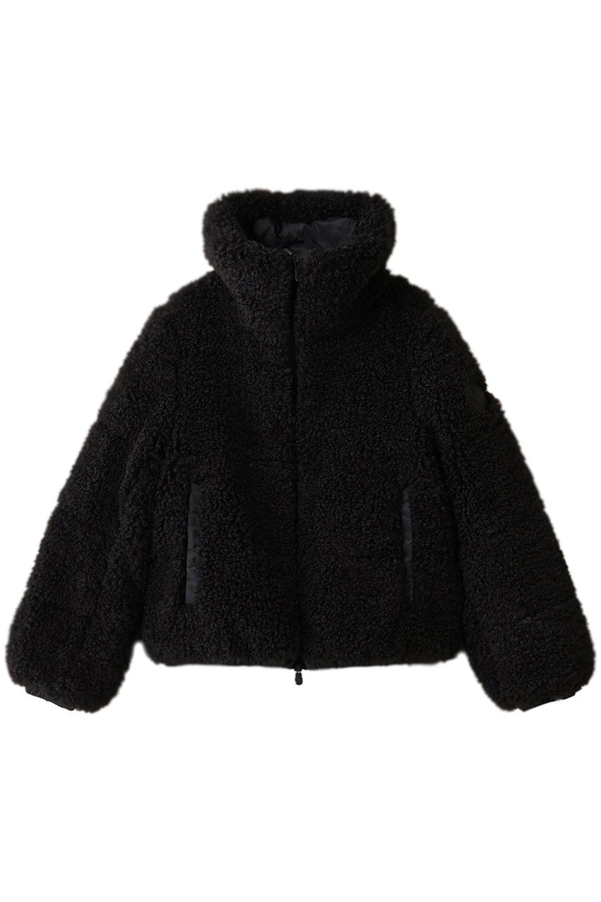 【セーブ ザ ダック/SAVE THE DUCK】のKENNIE D31990W CURL/フェイクファースタンドカラーショートコート インテリア・キッズ・メンズ・レディースファッション・服の通販 founy(ファニー) 　ファッション　Fashion　レディースファッション　Fashion for Women　アウター　Coat / Outerwear Collection　コート・ロングコート・ピーコート　Long Coats, Peacoats & More　ショート　Short, Short Length　スタンド　Stand Collar, Upright Stand　フェイクファー　Faux Fur, Imitation Fur　ラグジュアリー　Luxury, Elegant　A/W・秋冬　Autumn/Winter　ブラック|ID: prp329100004891934 ipo3291000000036566550