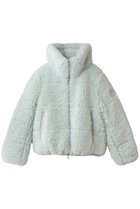 【セーブ ザ ダック/SAVE THE DUCK】のKENNIE D31990W CURL/フェイクファースタンドカラーショートコート グレイシアブルー|ID: prp329100004891934 ipo3291000000036566552