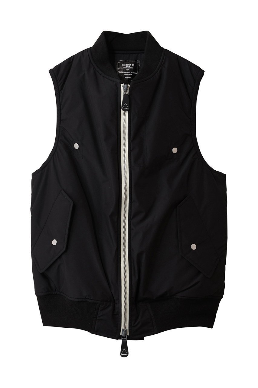 【フェニックス/Phenix / MEN】の【MEN】VEST TYPE P-001 インテリア・キッズ・メンズ・レディースファッション・服の通販 founy(ファニー) ファッション Fashion メンズファッション Fashion for Men アウター Men's Coats Outerwear シェイプ Shape, Slim Fit シャーリング Shirring, Ruched スポーツ Sports, Activewear ベスト Vest, Waistcoat ポケット Pocket, Pocket Detail black|ID: prp329100004891979 ipo3291000000036566909