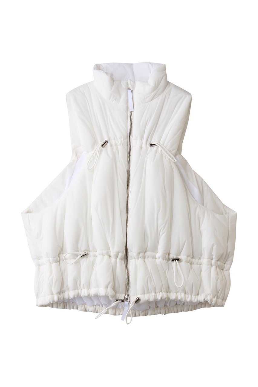 【エンフォルド/ENFOLD】のPADDED VEST 大人の最旬トレンドファッション＆コーディネート founy(ファウニー) 　ファッション　Fashion　レディースファッション　Fashion for Women　アウター　Coat / Outerwear Collection　レディースジャケット・軽アウター　Jackets　カッティング　Cutting Detail　ギャザー　Gathered, Ruffled　ジャケット　Jacket, Outerwear　ダウン　Down, Puffer　フェミニン　Feminine, Girly　フォルム　Silhouette, Form　ベスト　Vest, Waistcoat　軽量　Lightweight, Ultra Light　 other-1|ID: prp329100004892028 ipo3291000000036567291