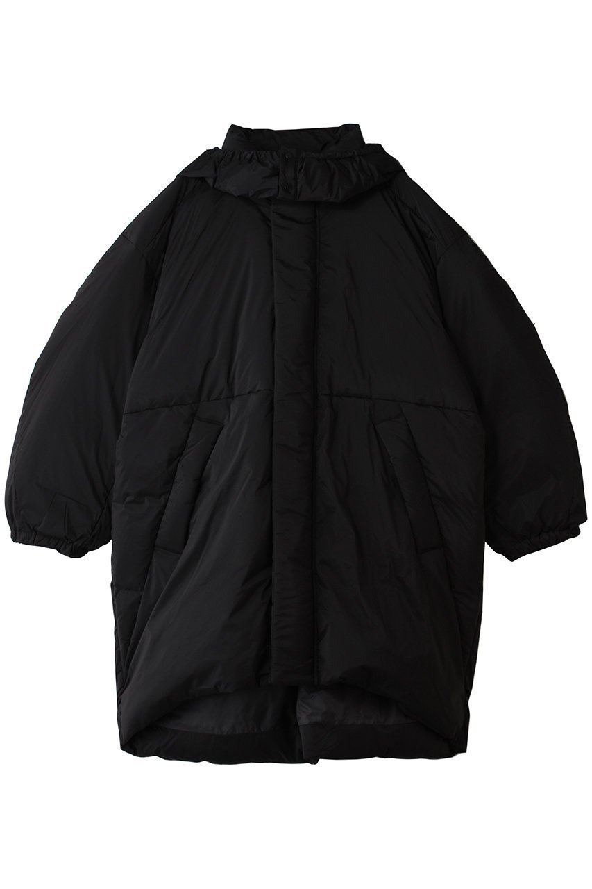 【エンフォルド/ENFOLD】のMONSTER COAT インテリア・キッズ・メンズ・レディースファッション・服の通販 founy(ファウニー) 　ファッション　Fashion　レディースファッション　Fashion for Women　アウター　Coat / Outerwear Collection　コート・ロングコート・ピーコート　Long Coats, Peacoats & More　アウトドア　Outdoor Clothing　インナー　Innerwear　エレガント 上品　Elegant　ダウン　Down, Puffer　バランス　Balance, Style Balance　ロング　Long, Long-Length　軽量　Lightweight, Ultra Light　ブラック|ID: prp329100004892030 ipo3291000000036567311