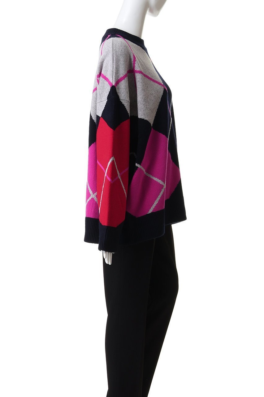 【ナゴンスタンス/nagonstans】のargyle knit pullover 大人の最旬トレンドファッション＆コーディネート founy(ファウニー) 　ファッション　Fashion　レディースファッション　Fashion for Women　トップス・カットソー　Cut & Sew Tops　ニット　Knit Tops & Sweaters　カジュアルプルオーバー・ニットトップス　Pullovers & Knit Tops / Casual Pullovers　other-3|ID: prp329100004892043 ipo3291000000036567398