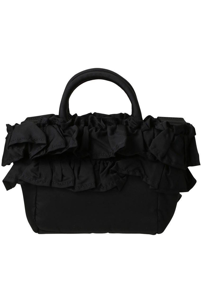 【ガニー/GANNI】のMini ショッパー ラッフル 人気、トレンドファッション・服の通販 founy(ファニー) 　ファッション　Fashion　レディースファッション　Fashion for Women　バッグ　Bags　コンパクト　Compact, Small Size　シンプル　Simple, Minimal　フリル　Frill, Ruffle　ポケット　Pocket, Pocket Detail　モダン　Modern, Contemporary　ラッフル　Ruffle, Frill　other-3|ID: prp329100004892076 ipo3291000000036567644