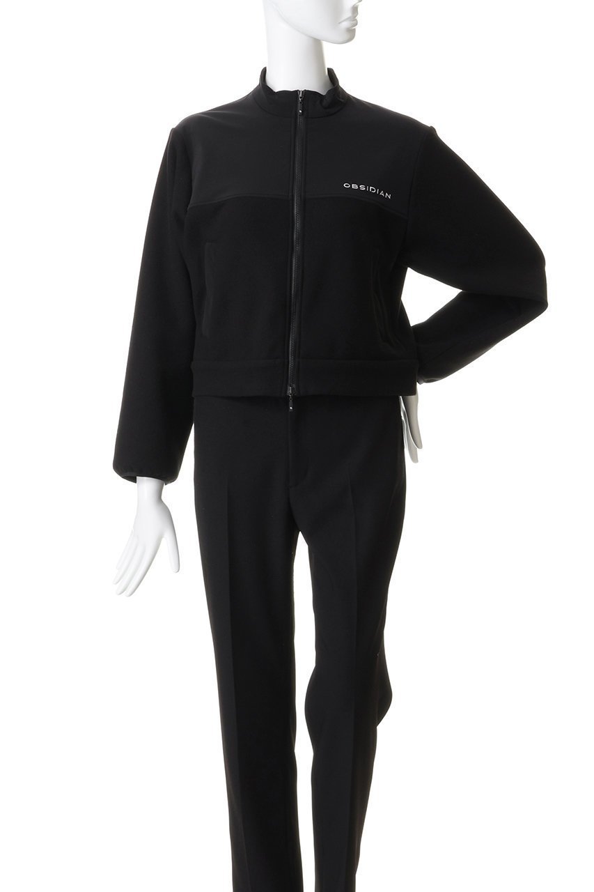 【オブシディアン/OBSIDIAN】のFLEECE×NYLON ZIP UP BLOUSON 人気、トレンドファッション・服の通販 founy(ファニー) 　ファッション　Fashion　レディースファッション　Fashion for Women　アウター　Coat / Outerwear Collection　ブルゾンジャケット・スポーティアウター　Blouson Jackets　スポーツウェア　Functional & Stylish Sportswear　スポーツ アウター　Sports Outerwear / Running Jacket / Windbreaker　ゴルフ　Golf　ショート　Short, Short Length　スポーツ　Sports, Activewear　バランス　Balance, Style Balance　other-2|ID: prp329100004892109 ipo3291000000036567906