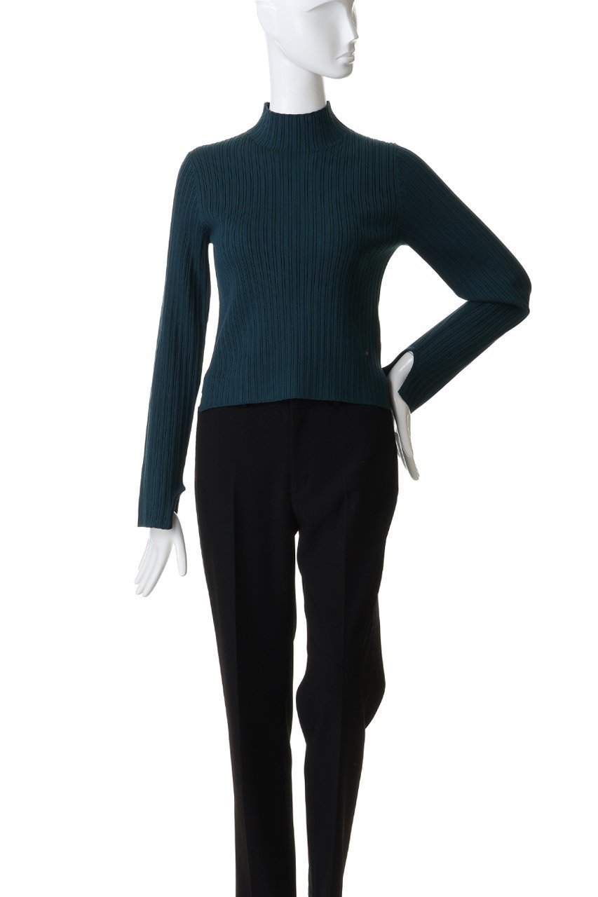 【ランバン オン ブルー/LANVIN en Bleu】のランダムリブハイネックニット 大人の最旬トレンドファッション＆コーディネート founy(ファウニー) 　ファッション　Fashion　レディースファッション　Fashion for Women　トップス・カットソー　Cut & Sew Tops　ニット　Knit Tops & Sweaters　カジュアルプルオーバー・ニットトップス　Pullovers & Knit Tops / Casual Pullovers　コンパクト　Compact, Small Size　ハイネック　High Neck, Mock Neck　ランダム　Random, Irregular　ロング　Long, Long-Length　other-2|ID: prp329100004892111 ipo3291000000036567923