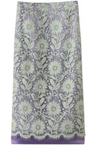【オブリオ/AUBRIOT】のリバーレーススカート 大人の最旬トレンドファッション＆コーディネート founy(ファウニー) ファッション Fashion レディースファッション Fashion for Women スカート Skirts パーティ Party, Party Style リュクス Luxury, Elegant, High-End, Chic レース Lace, Lace Fabric 再入荷 Restock / Back in Stock thumbnail ミントグリーン|ID: prp329100004892123 ipo3291000000036568028