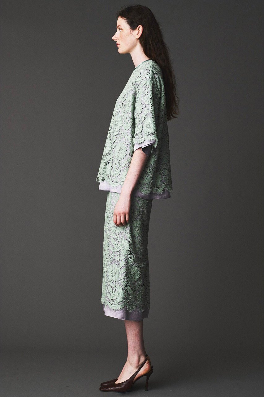 【オブリオ/AUBRIOT】のリバーレーススカート 大人の最旬トレンドファッション＆コーディネート founy(ファウニー) 　ファッション　Fashion　レディースファッション　Fashion for Women　スカート　Skirts　パーティ　Party, Party Style　リュクス　Luxury, Elegant, High-End, Chic　レース　Lace, Lace Fabric　再入荷　Restock / Back in Stock　other-8|ID: prp329100004892123 ipo3291000000036611928