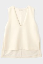 【ル フィル/LE PHIL】のスキューバーダンボールジレ 大人の最旬トレンドファッション＆コーディネート founy(ファウニー) ファッション Fashion レディースファッション Fashion for Women アウター Coat / Outerwear Collection レディースジャケット・軽アウター Jackets おすすめ Recommended / Our Picks シンプル Simple, Minimal ジャケット Jacket, Outerwear スクエア Square, Square Shape スリット Slit, Slit Detail タートル Turtleneck, Turtle Collar ベスト Vest, Waistcoat ミックス Mix, Mixed Style モダン Modern, Contemporary エレガント 上品 Elegant 人気 Popular, Best Seller thumbnail ホワイト|ID: prp329100004892139 ipo3291000000036568139