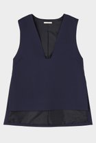 【ル フィル/LE PHIL】のスキューバーダンボールジレ 大人の最旬トレンドファッション＆コーディネート founy(ファウニー) ファッション Fashion レディースファッション Fashion for Women アウター Coat / Outerwear Collection レディースジャケット・軽アウター Jackets おすすめ Recommended / Our Picks シンプル Simple, Minimal ジャケット Jacket, Outerwear スクエア Square, Square Shape スリット Slit, Slit Detail タートル Turtleneck, Turtle Collar ベスト Vest, Waistcoat ミックス Mix, Mixed Style モダン Modern, Contemporary エレガント 上品 Elegant 人気 Popular, Best Seller thumbnail ネイビー|ID: prp329100004892139 ipo3291000000036568141
