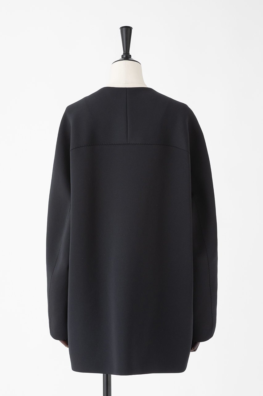 【オーヴィル/EAUVIRE】のスキューバショートコート 人気、トレンドファッション・服の通販 founy(ファニー) 　ファッション　Fashion　レディースファッション　Fashion for Women　アウター　Coat / Outerwear Collection　コート・ロングコート・ピーコート　Long Coats, Peacoats & More　ショルダー　Shoulder, Shoulder Strap　ショート　Short, Short Length　ストレッチ　Stretch, Stretchy Fabric　日本製　Made In Japan　other-3|ID: prp329100004892151 ipo3291000000036568231