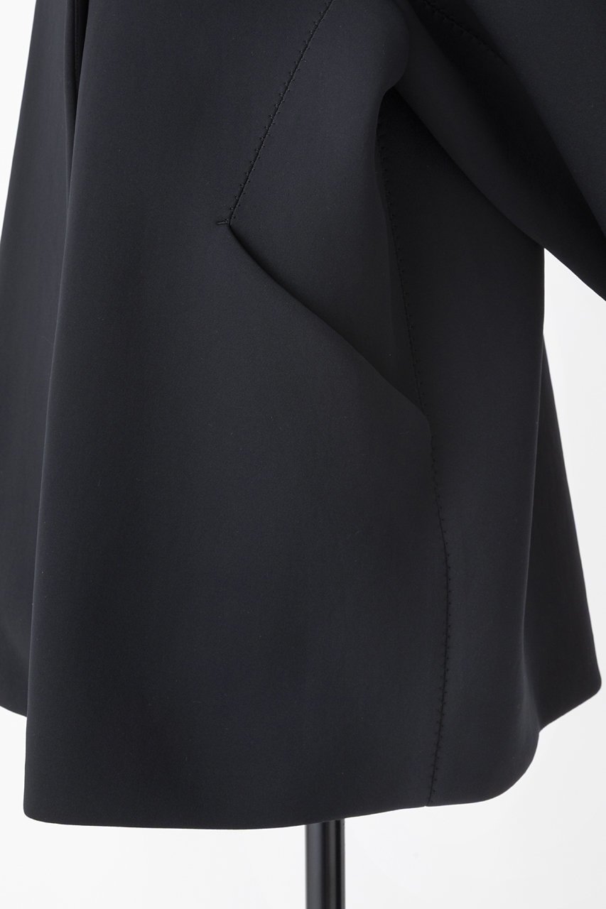 【オーヴィル/EAUVIRE】のスキューバショートコート 人気、トレンドファッション・服の通販 founy(ファニー) 　ファッション　Fashion　レディースファッション　Fashion for Women　アウター　Coat / Outerwear Collection　コート・ロングコート・ピーコート　Long Coats, Peacoats & More　ショルダー　Shoulder, Shoulder Strap　ショート　Short, Short Length　ストレッチ　Stretch, Stretchy Fabric　日本製　Made In Japan　other-7|ID: prp329100004892151 ipo3291000000036568235