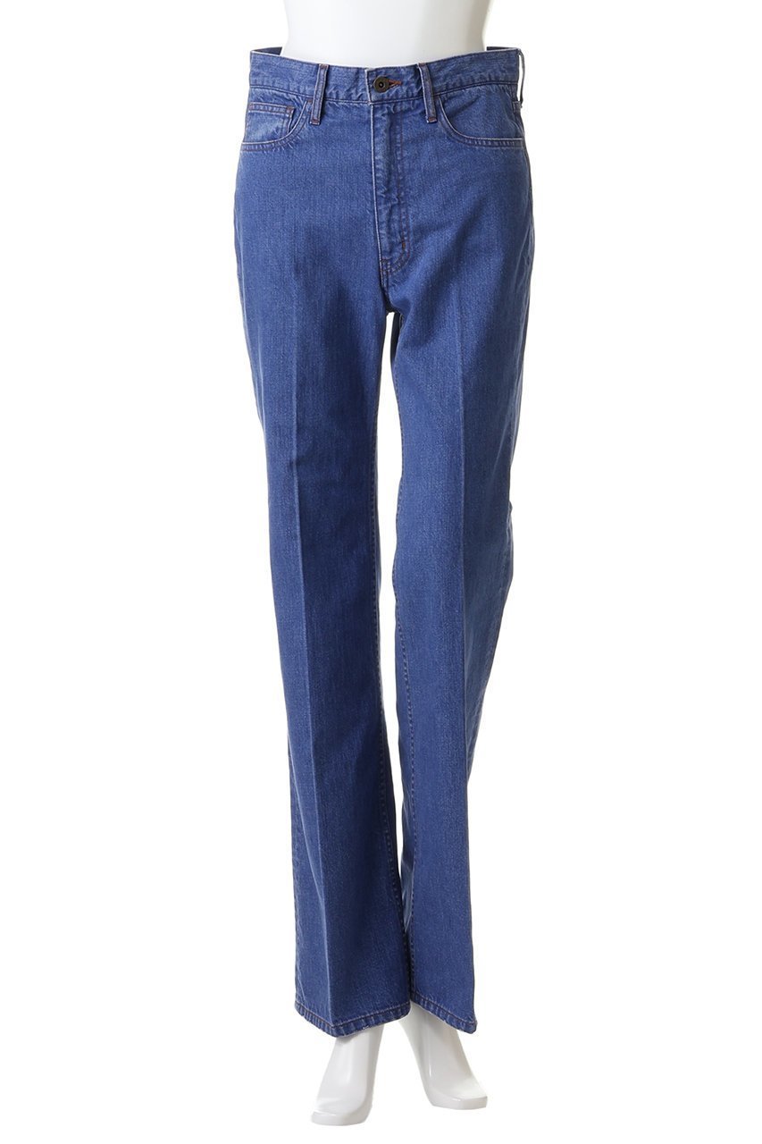 【マディソンブルー/MADISONBLUE】のCENTER CREASE FLARE PANTS DENIM デニムフレアパンツ 大人の最旬トレンドファッション＆コーディネート founy(ファウニー) 　ファッション　Fashion　レディースファッション　Fashion for Women　パンツ　Pants & Trousers　デニムパンツ・ジーンズ・美脚デニム　Denim Jeans & Pants　センター　Center, Center Line　デニム　Denim, Jeans Material　フレア　Flare, Flared　other-2|ID: prp329100004892173 ipo3291000000036568420