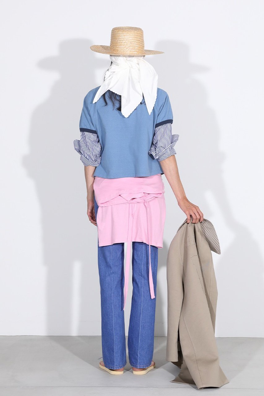 【マディソンブルー/MADISONBLUE】のCENTER CREASE FLARE PANTS DENIM デニムフレアパンツ 大人の最旬トレンドファッション＆コーディネート founy(ファウニー) 　ファッション　Fashion　レディースファッション　Fashion for Women　パンツ　Pants & Trousers　デニムパンツ・ジーンズ・美脚デニム　Denim Jeans & Pants　センター　Center, Center Line　デニム　Denim, Jeans Material　フレア　Flare, Flared　other-7|ID: prp329100004892173 ipo3291000000036568430