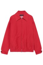 【マディソンブルー/MADISONBLUE】の【UNISEX】LOOSE FIT DEAN JK MOLESKIN ルーズフィットジャケット 大人の最旬トレンドファッション＆コーディネート founy(ファウニー) ファッション Fashion レディースファッション Fashion for Women アウター Coat / Outerwear Collection レディースジャケット・軽アウター Jackets ユニセックス Unisex, Genderless クラシック Classic, Timeless Style ジップ Zip, Zipper ジャケット Jacket, Outerwear ポケット Pocket, Pocket Detail ヴィンテージ Vintage Style thumbnail レッド|ID: prp329100004892176 ipo3291000000036568437