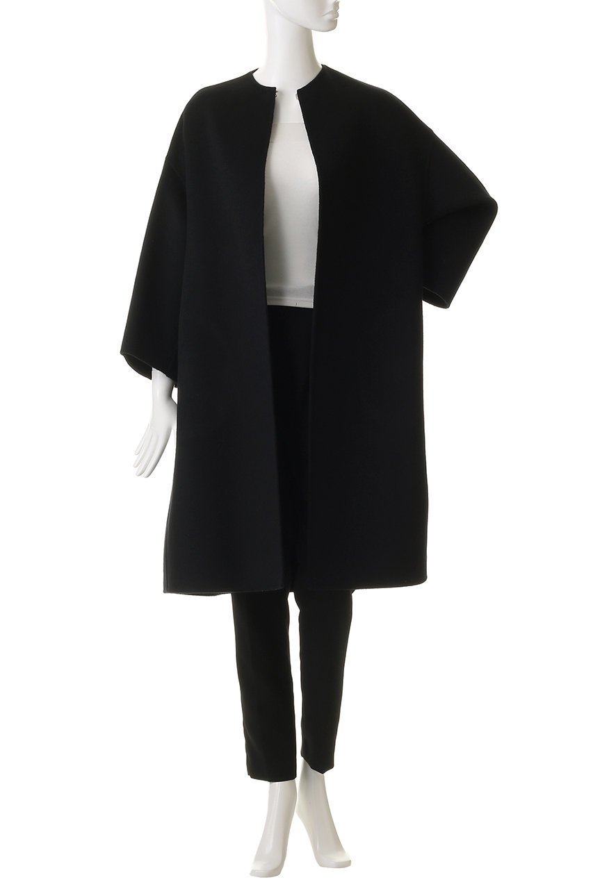 【マディソンブルー/MADISONBLUE】のBOTTLE NECK DROP CT BEAVER ボトルネックドロップコート 人気、トレンドファッション・服の通販 founy(ファニー) 　ファッション　Fashion　レディースファッション　Fashion for Women　アウター　Coat / Outerwear Collection　コート・ロングコート・ピーコート　Long Coats, Peacoats & More　ストレート　Straight, Straight Cut　フラット　Flat, Flat Shoes　フレア　Flare, Flared　ボトルネック　Bottle Neck, Mock Neck　ポケット　Pocket, Pocket Detail　ロング　Long, Long-Length　other-6|ID: prp329100004892199 ipo3291000000036568641