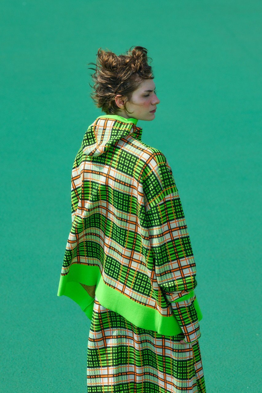 【ナゴンスタンス/nagonstans】のknit parker 人気、トレンドファッション・服の通販 founy(ファニー) ファッション Fashion レディースファッション Fashion for Women トップス・カットソー Cut & Sew Tops ニット Knit Tops & Sweaters レディースパーカー・カジュアルフーディー Casual Hoodies & Sweatshirts チェック Check, Plaid, Tartan パーカー Hoodie, Parka フィット Fit, Slim Fit other-5|ID: prp329100004892219 ipo3291000000036568802