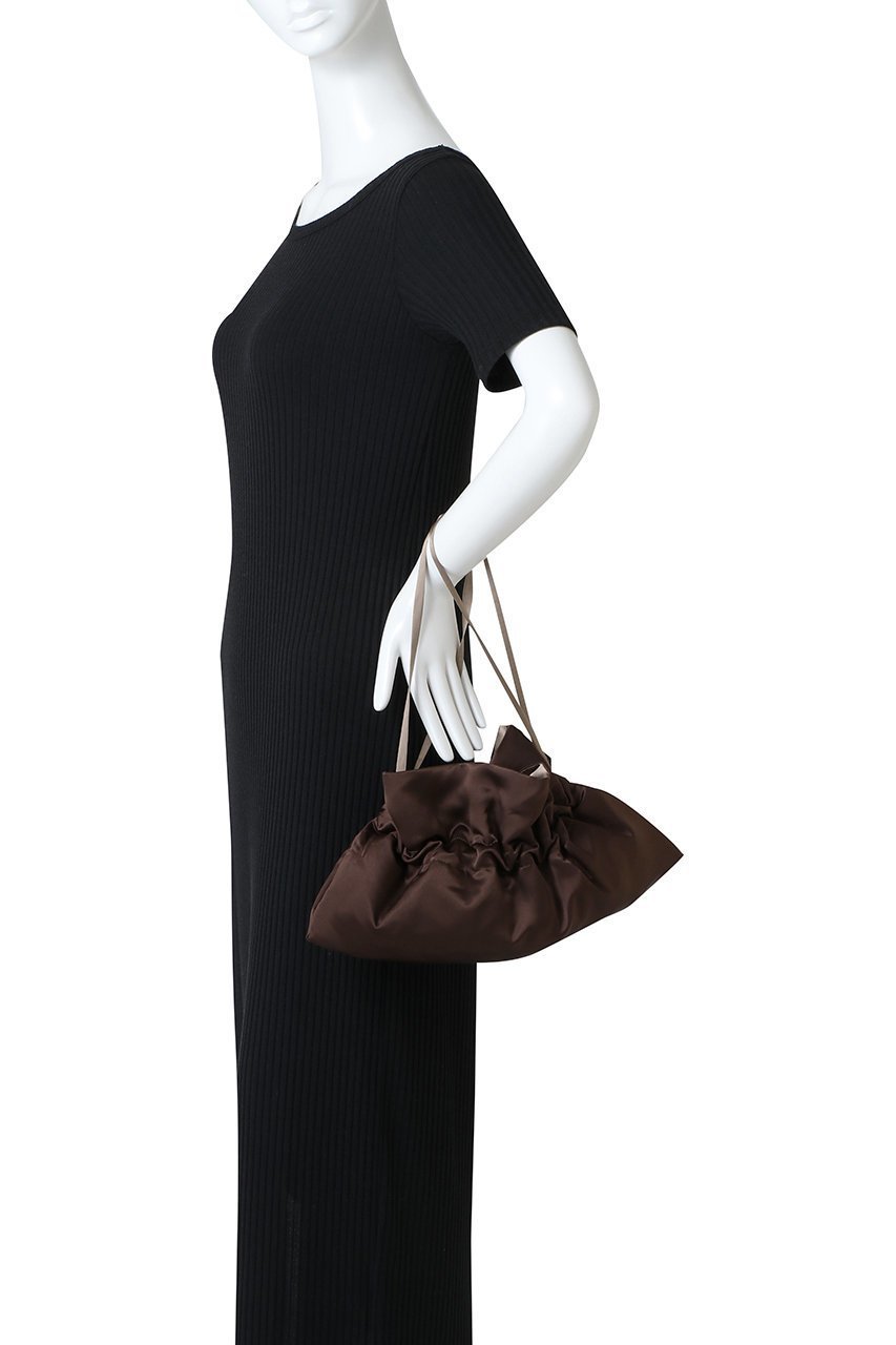 【テンドレッセ スタジオ/TENDRESSE STUDIO】の【ELLE SHOP限定】Two Tone Drawstring Pouch M 人気、トレンドファッション・服の通販 founy(ファニー) ファッション Fashion レディースファッション Fashion for Women バッグ Bags シルク Silk, 100% Silk エレガント 上品 Elegant 巾着 Drawstring Bag, Kinchaku other-2|ID: prp329100004892236 ipo3291000000036568917