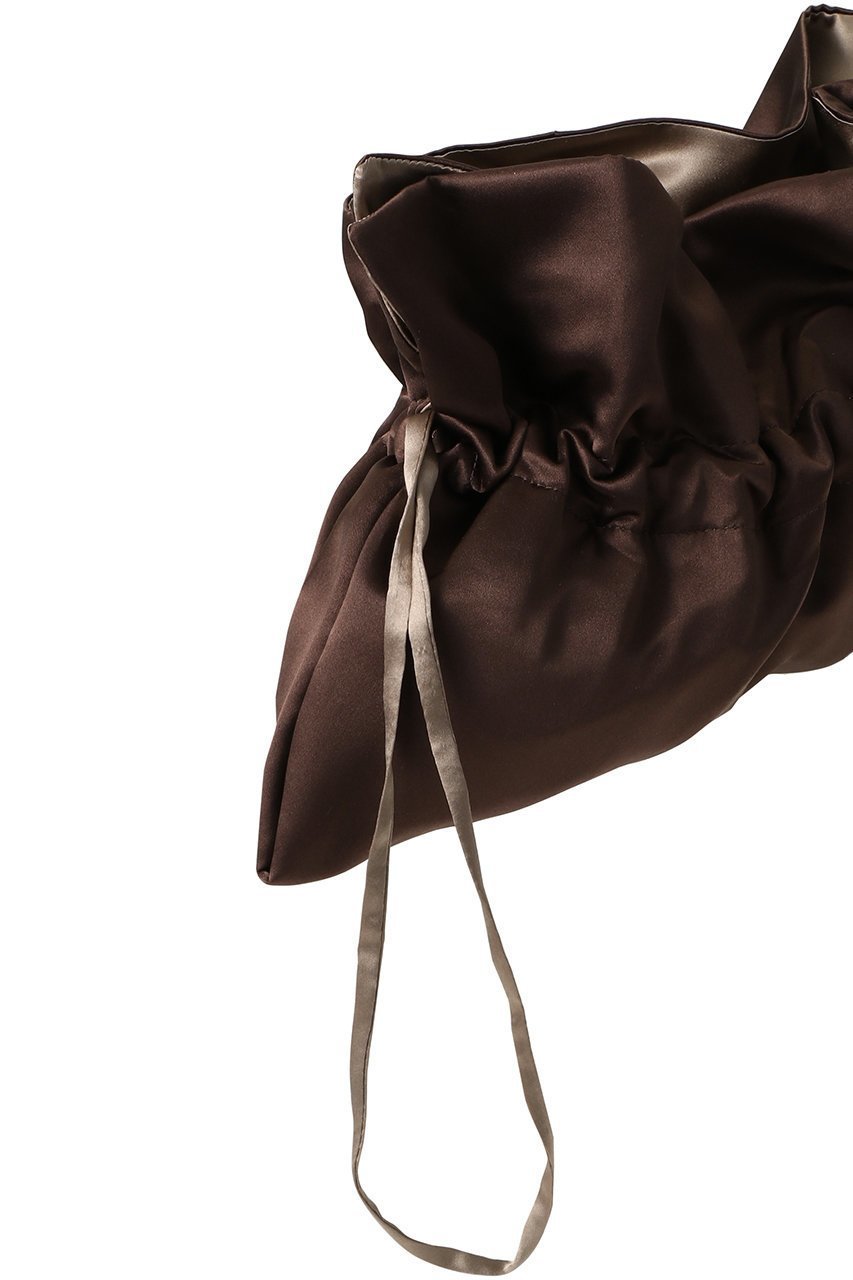 【テンドレッセ スタジオ/TENDRESSE STUDIO】の【ELLE SHOP限定】Two Tone Drawstring Pouch M 人気、トレンドファッション・服の通販 founy(ファニー) ファッション Fashion レディースファッション Fashion for Women バッグ Bags シルク Silk, 100% Silk エレガント 上品 Elegant 巾着 Drawstring Bag, Kinchaku other-4|ID: prp329100004892236 ipo3291000000036568922