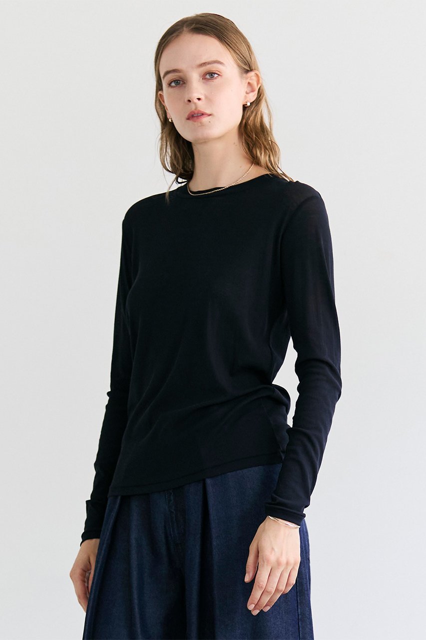 【ベイジ,/BEIGE,】のSORE(ソ―ル)/シアーニット 人気、トレンドファッション・服の通販 founy(ファニー) 　ファッション　Fashion　レディースファッション　Fashion for Women　トップス・カットソー　Cut & Sew Tops　ニット　Knit Tops & Sweaters　カジュアルプルオーバー・ニットトップス　Pullovers & Knit Tops / Casual Pullovers　おすすめ　Recommended / Our Picks　シアー　Sheer, See-Through　スリーブ　Sleeve, Long Sleeve / Short Sleeve　ロング　Long, Long-Length　再入荷　Restock / Back in Stock　other-7|ID: prp329100004892277 ipo3291000000036569266