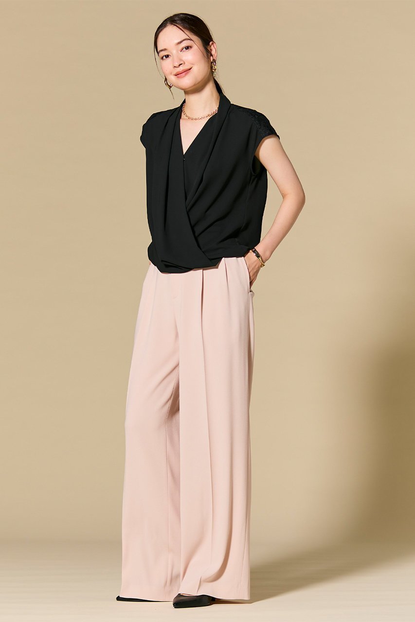 【ベイジ,/BEIGE,】のOLIVE(オリーブ)/カシュクールブラウス 人気、トレンドファッション・服の通販 founy(ファニー) 　ファッション　Fashion　レディースファッション　Fashion for Women　トップス・カットソー　Cut & Sew Tops　シャツ・ブラウス・オフィスカジュアル　Elegant Blouses & Button-Ups　アシンメトリー　Asymmetrical Style　ショート　Short, Short Length　シンプル　Simple, Minimal　スリーブ　Sleeve, Long Sleeve / Short Sleeve　ドレープ　Drape, Draping Fabric　フェミニン　Feminine, Girly　フレンチ　French, French Style　ラップ　Wrap, Wrap Design　other-6|ID: prp329100004892282 ipo3291000000036569295