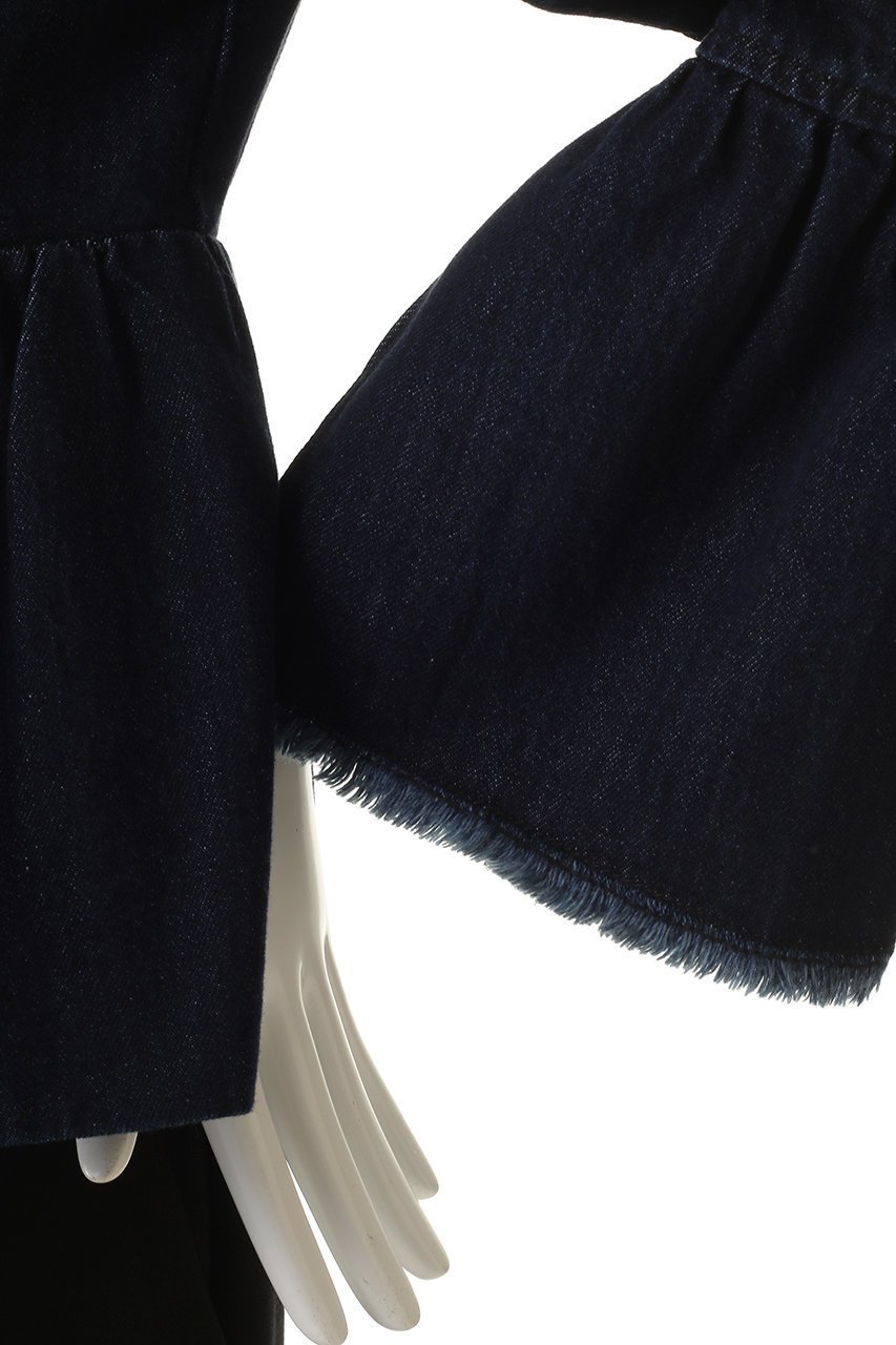 【ランバン オン ブルー/LANVIN en Bleu】のデニムペプラムジャケット 大人の最旬トレンドファッション＆コーディネート founy(ファウニー) 　ファッション　Fashion　レディースファッション　Fashion for Women　アウター　Coat / Outerwear Collection　レディースジャケット・軽アウター　Jackets　おすすめ　Recommended / Our Picks　ジャケット　Jacket, Outerwear　デニム　Denim, Jeans Material　ペプラム　Peplum, Flared Hem　マニッシュ　Mannish, Boyish　リュクス　Luxury, Elegant, High-End, Chic　ワイド　Wide, Wide Fit　other-6|ID: prp329100004892394 ipo3291000000036570233