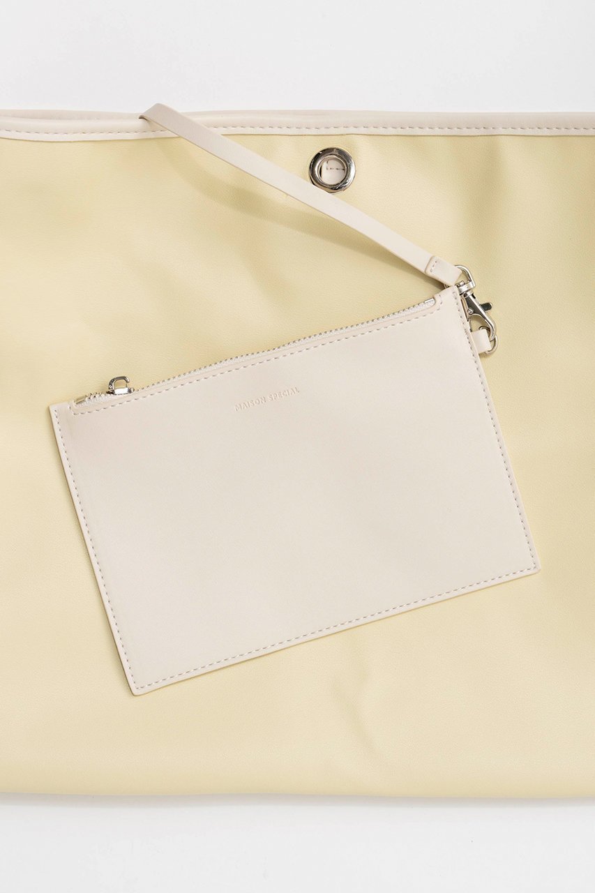 【メゾンスペシャル/MAISON SPECIAL】のSquare Tote Bag/スクエアトートバッグ 大人の最旬トレンドファッション＆コーディネート founy(ファウニー) 　ファッション　Fashion　レディースファッション　Fashion for Women　バッグ　Bags　ショルダー　Shoulder, Shoulder Strap　バランス　Balance, Style Balance　メッシュ　Mesh, Net Fabric　ラッセル　Raschel, Raschel Lace　ワイド　Wide, Wide Fit　今季　This Season, Current Season　other-2|ID: prp329100004892399 ipo3291000000036570254