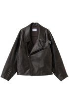 【スタニングルアー/STUNNING LURE】のrフェイクレザーライダースブルゾン 人気、トレンドファッション・服の通販 founy(ファニー) ファッション Fashion レディースファッション Fashion for Women アウター Coat / Outerwear Collection レディースジャケット・軽アウター Jackets ブルゾンジャケット・スポーティアウター Blouson Jackets ライダースジャケット / レザースタイル Riders Jackets & Biker Style ジャケット Jacket, Outerwear パターン Pattern, Design Print フォルム Silhouette, Form ブルゾン Blouson, Bomber Jacket ライダース Riders ヴィンテージ Vintage Style 切替 Switching, Contrast Panel thumbnail ダークブラウン|ID: prp329100004892405 ipo3291000000036570318