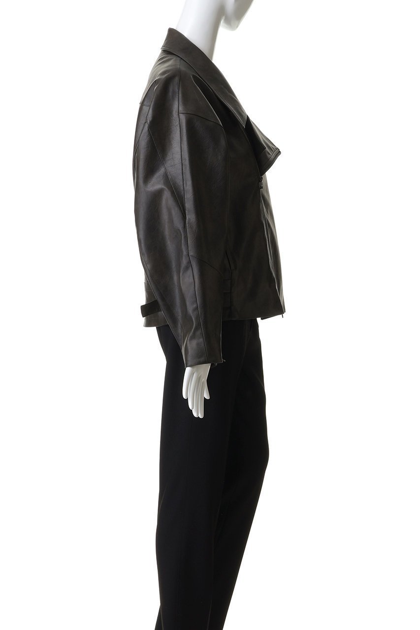 【スタニングルアー/STUNNING LURE】のrフェイクレザーライダースブルゾン 人気、トレンドファッション・服の通販 founy(ファニー) ファッション Fashion レディースファッション Fashion for Women アウター Coat / Outerwear Collection レディースジャケット・軽アウター Jackets ブルゾンジャケット・スポーティアウター Blouson Jackets ライダースジャケット / レザースタイル Riders Jackets & Biker Style ジャケット Jacket, Outerwear パターン Pattern, Design Print フォルム Silhouette, Form ブルゾン Blouson, Bomber Jacket ライダース Riders ヴィンテージ Vintage Style 切替 Switching, Contrast Panel other-3|ID: prp329100004892405 ipo3291000000036570320