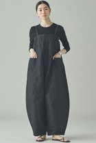 【カレンソロジー/Curensology】のナイロンラミーサロペット ブラック|ID: prp329100004892413 ipo3291000000036570379