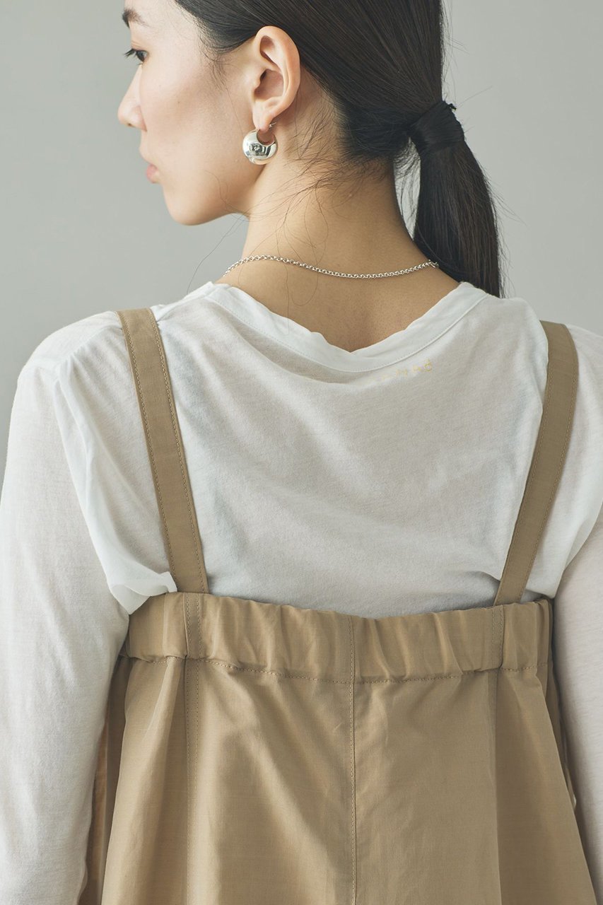 【カレンソロジー/Curensology】のナイロンラミーサロペット 人気、トレンドファッション・服の通販 founy(ファニー) 　ファッション　Fashion　レディースファッション　Fashion for Women　パンツ　Pants & Trousers　おすすめ　Recommended / Our Picks　インナー　Innerwear　コンパクト　Compact, Small Size　サロペット　Overalls, Salopette　ブルゾン　Blouson, Bomber Jacket　ポケット　Pocket, Pocket Detail　ラップ　Wrap, Wrap Design　other-7|ID: prp329100004892413 ipo3291000000036570388