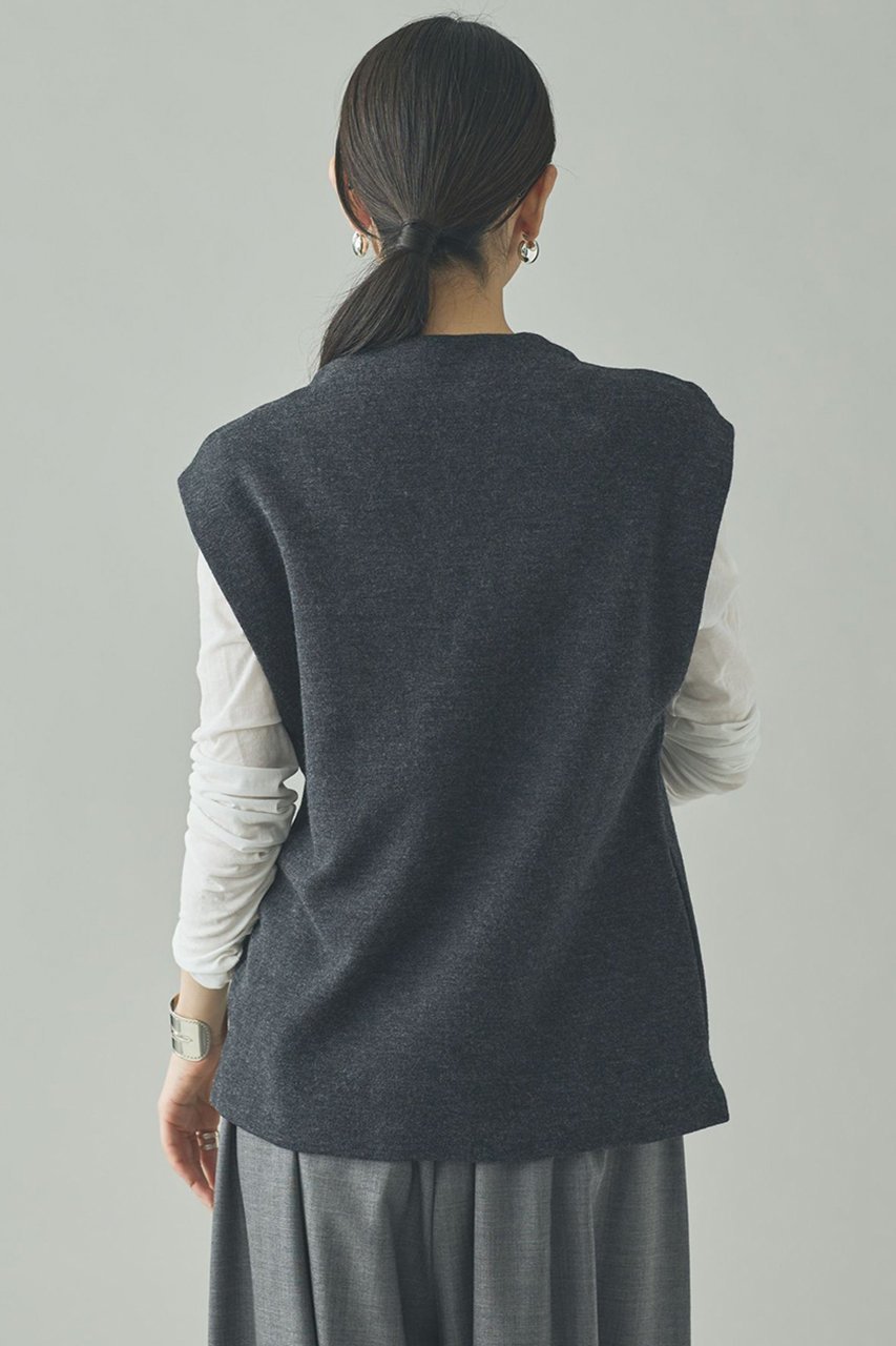 【カレンソロジー/Curensology】のマスキュリンニットベスト 大人の最旬トレンドファッション＆コーディネート founy(ファウニー) 　ファッション　Fashion　レディースファッション　Fashion for Women　アウター　Coat / Outerwear Collection　レディースジャケット・軽アウター　Jackets　おすすめ　Recommended / Our Picks　ショルダー　Shoulder, Shoulder Strap　ジャケット　Jacket, Outerwear　ダブル　Double, Double-Breasted　デニム　Denim, Jeans Material　ベスト　Vest, Waistcoat　ロング　Long, Long-Length　other-4|ID: prp329100004892416 ipo3291000000036570415