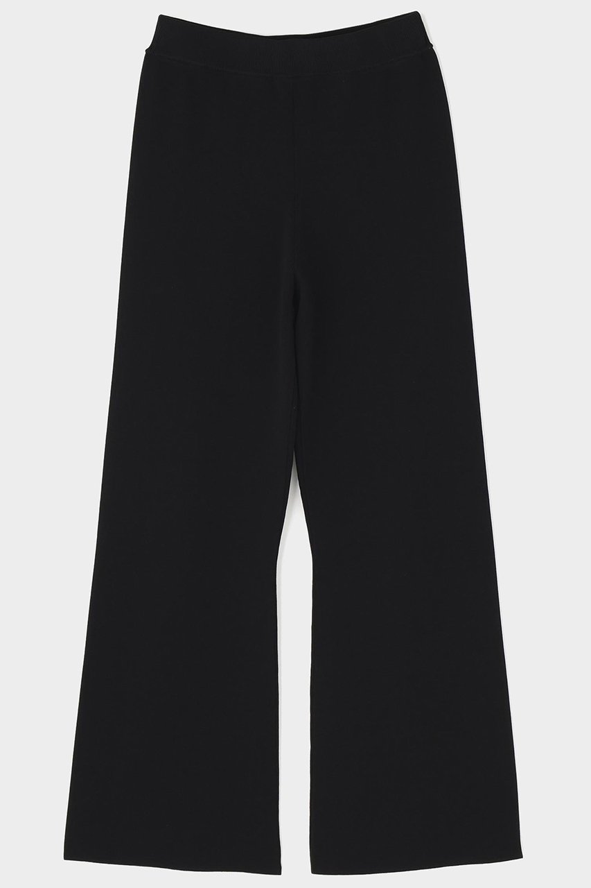 【ル フィル/LE PHIL】のVISニットフレアパンツ インテリア・キッズ・メンズ・レディースファッション・服の通販 founy(ファウニー) 　ファッション　Fashion　レディースファッション　Fashion for Women　パンツ　Pants & Trousers　バランス　Balance, Style Balance　フィット　Fit, Slim Fit　フレア　Flare, Flared　エレガント 上品　Elegant　ブラック|ID: prp329100004892445 ipo3291000000036570686