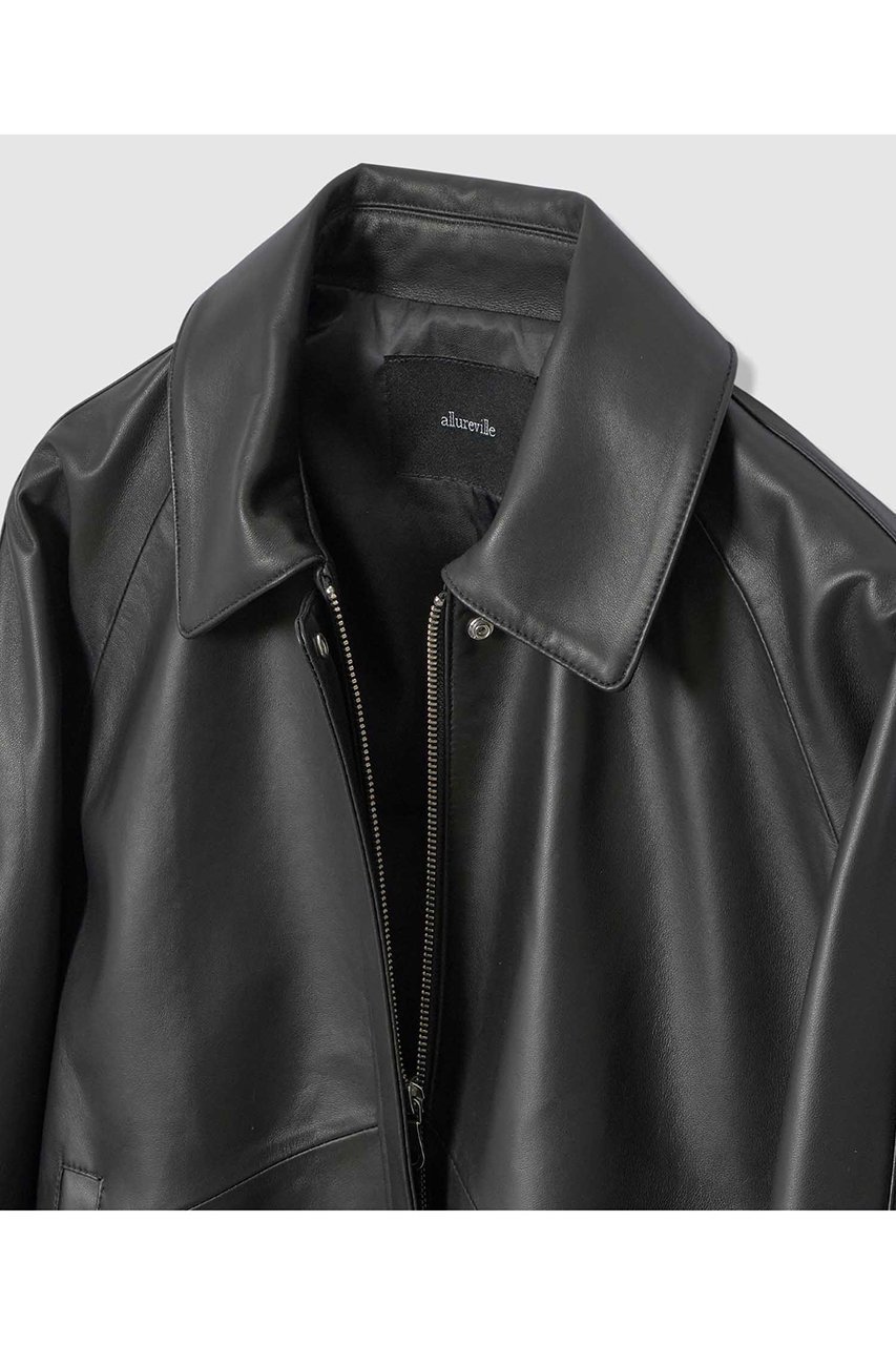 【アルアバイル/allureville】のレザーブルゾン 大人の最旬トレンドファッション＆コーディネート founy(ファウニー) 　ファッション　Fashion　レディースファッション　Fashion for Women　アウター　Coat / Outerwear Collection　レディースジャケット・軽アウター　Jackets　ブルゾンジャケット・スポーティアウター　Blouson Jackets　ジャケット　Jacket, Outerwear　ブルゾン　Blouson, Bomber Jacket　エレガント 上品　Elegant　other-3|ID: prp329100004892449 ipo3291000000036570711