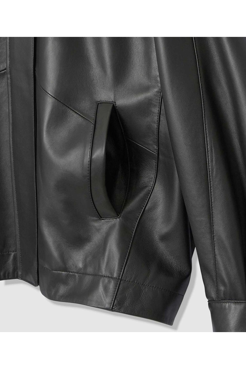 【アルアバイル/allureville】のレザーブルゾン 大人の最旬トレンドファッション＆コーディネート founy(ファウニー) 　ファッション　Fashion　レディースファッション　Fashion for Women　アウター　Coat / Outerwear Collection　レディースジャケット・軽アウター　Jackets　ブルゾンジャケット・スポーティアウター　Blouson Jackets　ジャケット　Jacket, Outerwear　ブルゾン　Blouson, Bomber Jacket　エレガント 上品　Elegant　other-5|ID: prp329100004892449 ipo3291000000036570713